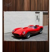 Металлическая табличка Ferrari 250 Testa Rossa Recreation by Tempero s-n 6301